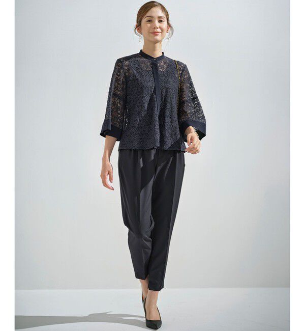 組曲「ライトダブルクロス テーパードパンツ」|その他|