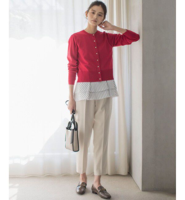 組曲「【ストレッチ・イージーケア】オシャクロス テーパードパンツ」|その他|