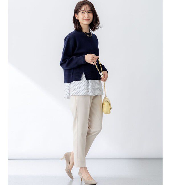 組曲「【ストレッチ・イージーケア】オシャクロス テーパードパンツ」|その他|