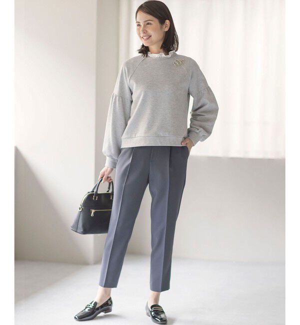 組曲「【ストレッチ・イージーケア】オシャクロス テーパードパンツ」|その他|