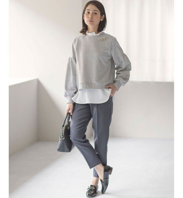 組曲「【ストレッチ・イージーケア】オシャクロス テーパードパンツ」|その他|