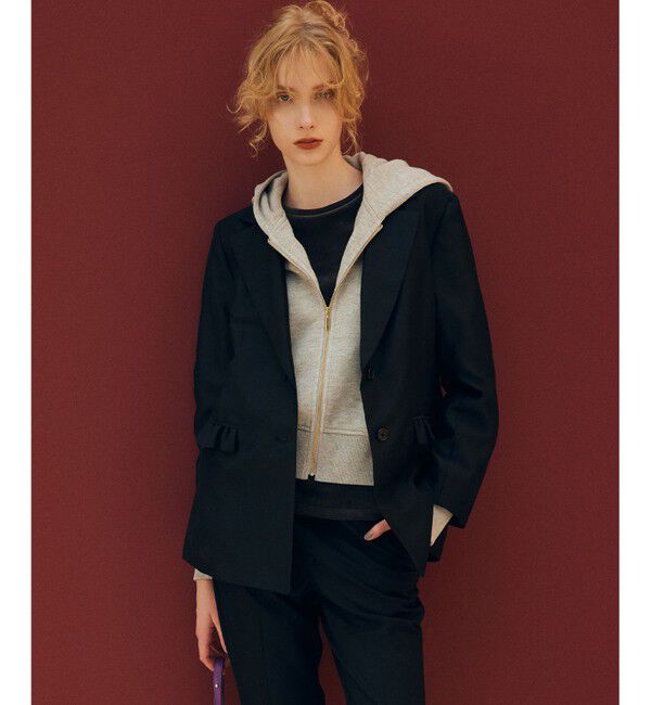 組曲「フリルディテールシアー ジャケット」|テーラードジャケット|