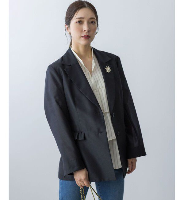 組曲「フリルディテールシアー ジャケット」|テーラードジャケット|