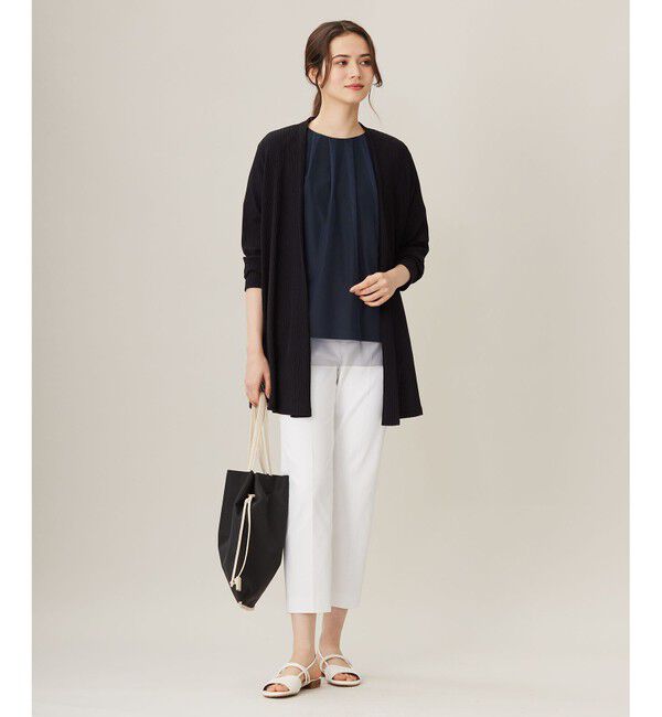 自由区「【洗える】シアーチュールプルオーバー カットソー」|Tシャツ・カットソー|