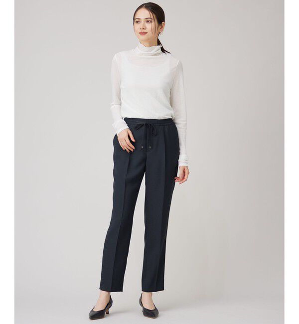 自由区「【洗える】シアーツイストガーゼ カットソー」|Tシャツ・カットソー|