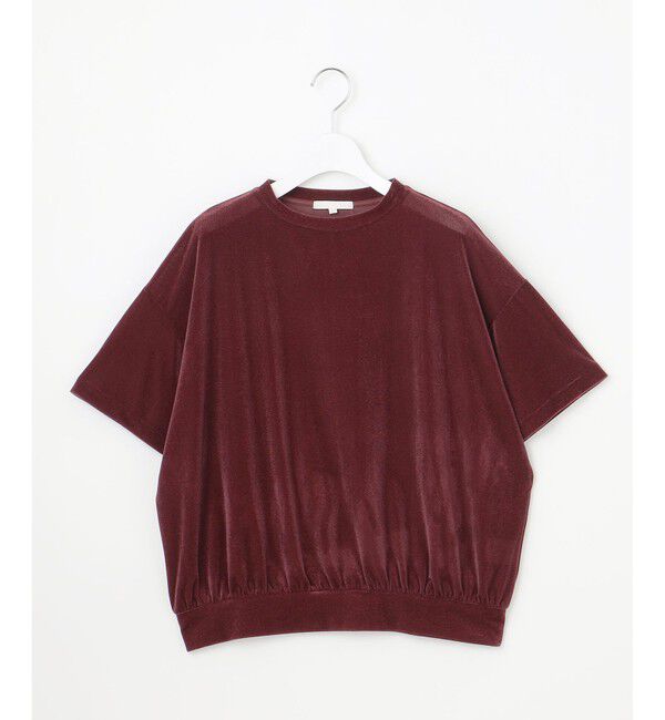 自由区「【SHIHOさん着用】シアーベロア カットソー」|Tシャツ・カットソー|