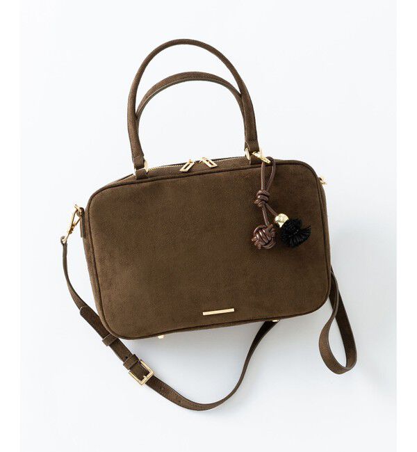 23区「【WEB&一部店舗限定】ボール フリンジ チャーム」|チャーム・キーホルダー|