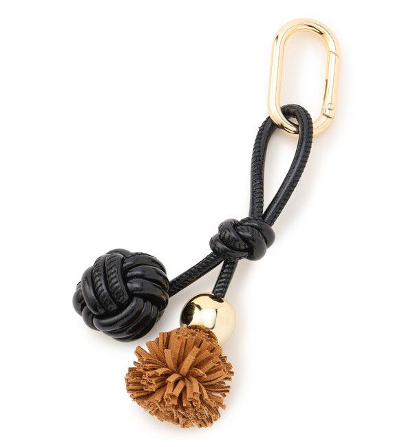 23区「【WEB&一部店舗限定】ボール フリンジ チャーム」|チャーム・キーホルダー|