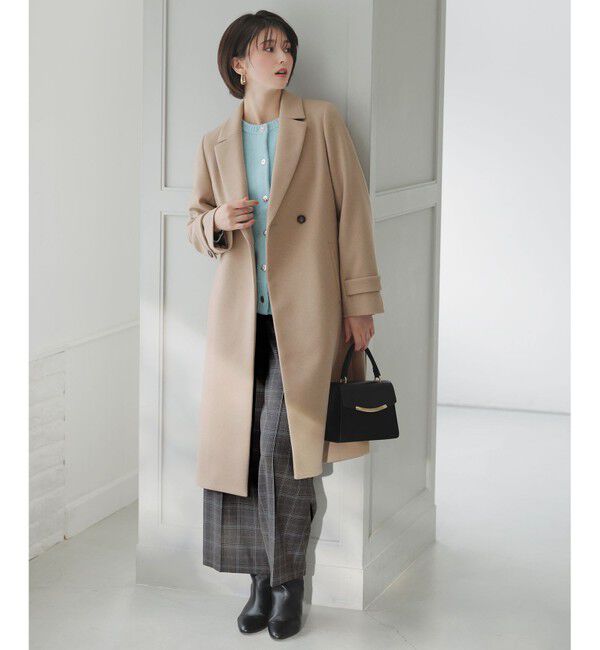 ANY SIS「ウールライクロング チェスターコート」|チェスターコート|