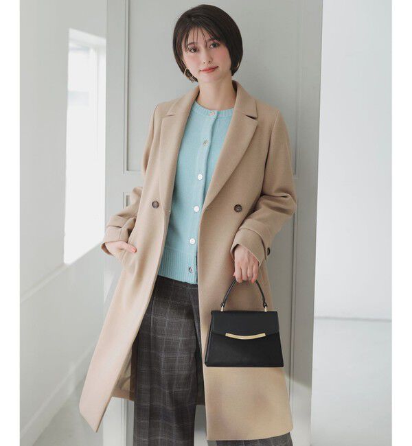 ANY SIS「ウールライクロング チェスターコート」|チェスターコート|