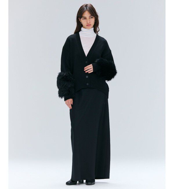 BEIGE,「【洗える】SORE / シアーコットンハイネックカットソー」|Tシャツ・カットソー|