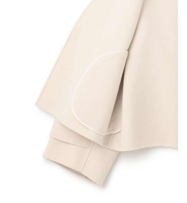 BEIGE,「GRASSE / リバーウールクロップドコート」|テーラードジャケット|