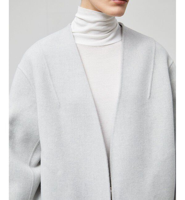 BEIGE,「GRASSE / リバーウールクロップドコート」|テーラードジャケット|