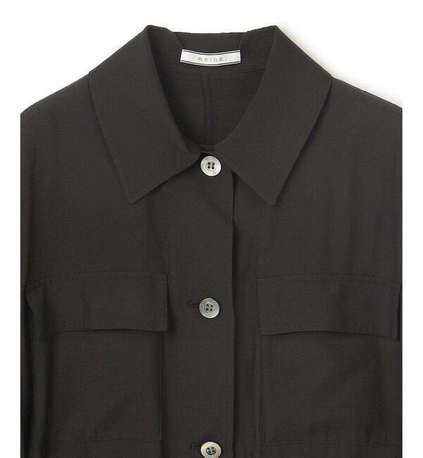 BEIGE,「【洗える】AMARYLLIS / ウエストベルトシアーサファリジャケット」|テーラードジャケット|