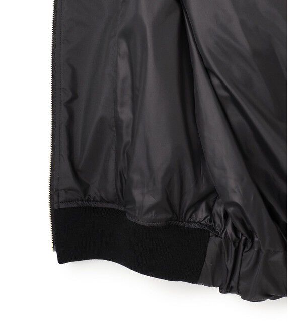 BEIGE,「【GISELe 10月号掲載】DOVER / 異素材ウールキルティングブルゾン」|ブルゾン・スタジャン|