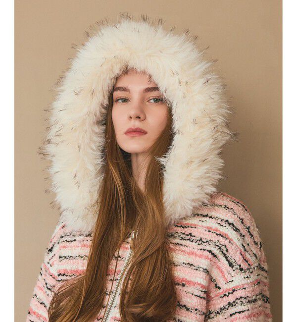 Grace Class「ツイードコンビショートブルゾン」|ブルゾン・スタジャン|