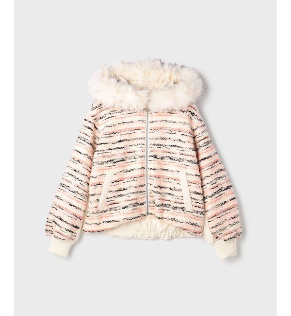 Grace Class「ツイードコンビショートブルゾン」|ブルゾン・スタジャン|