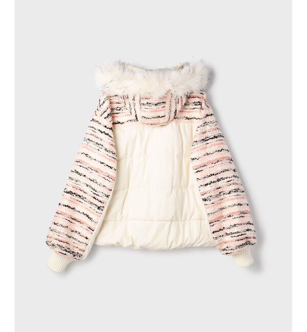 Grace Class「ツイードコンビショートブルゾン」|ブルゾン・スタジャン|