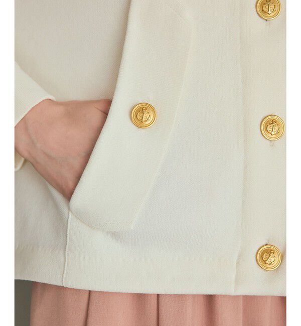 Grace Class「ニットフーディブルゾン」|ブルゾン・スタジャン|