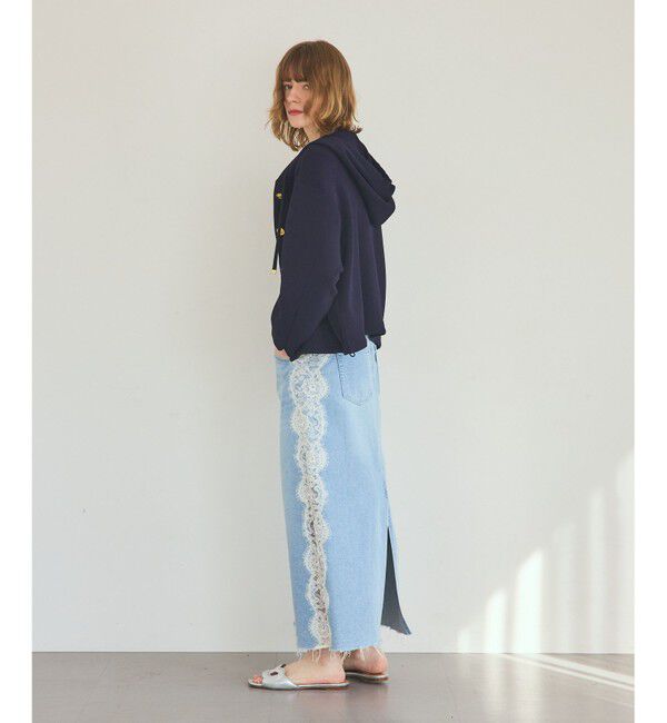 Grace Class「ニットフーディブルゾン」|ブルゾン・スタジャン|