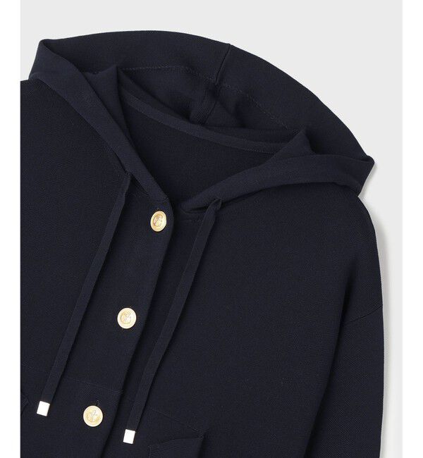 Grace Class「ニットフーディブルゾン」|ブルゾン・スタジャン|