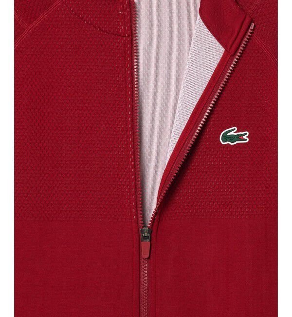 LACOSTE「『ノバク・ジョコビッチ』切り替えトラックジャケット」|カーディガン|
