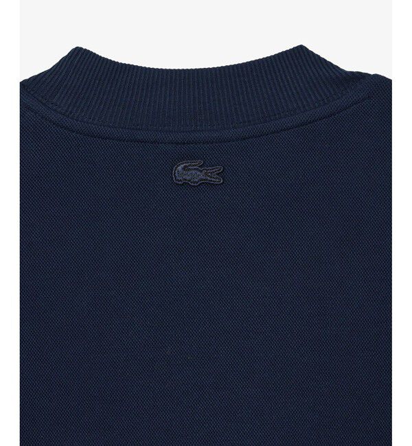 LACOSTE「オーガニックコットン 鹿の子 ダブルフェイス オーバーサイズ スウェットクルーネック トレーナー」|スウェット・ジャージ|