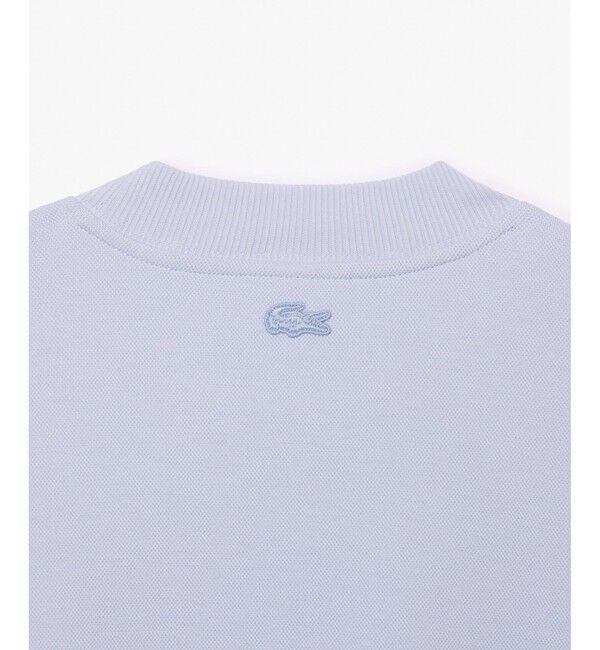 LACOSTE「オーガニックコットン 鹿の子 ダブルフェイス オーバーサイズ スウェットクルーネック トレーナー」|スウェット・ジャージ|