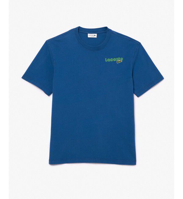 LACOSTE「リピートネームバックプリントTシャツ」|Tシャツ・カットソー|