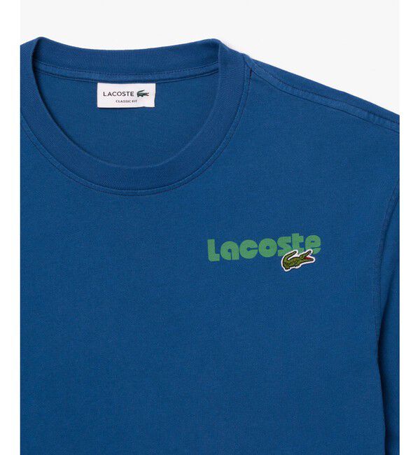 LACOSTE「リピートネームバックプリントTシャツ」|Tシャツ・カットソー|