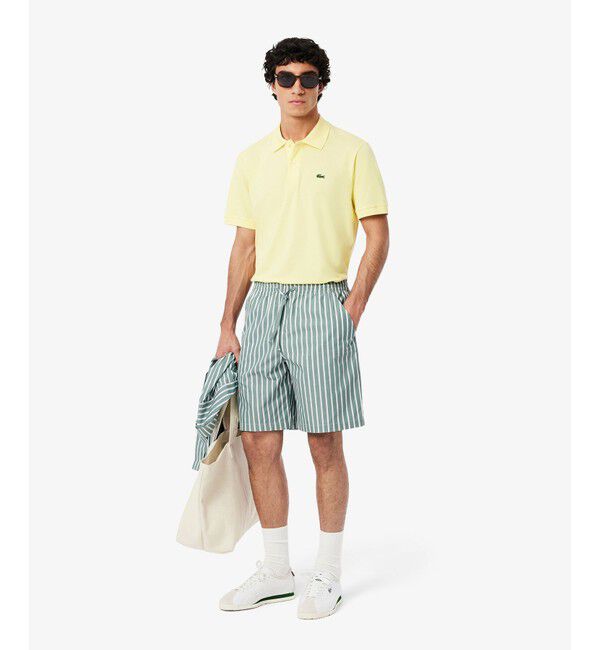 LACOSTE「リヨセルブレンドストライプショーツ」|その他|