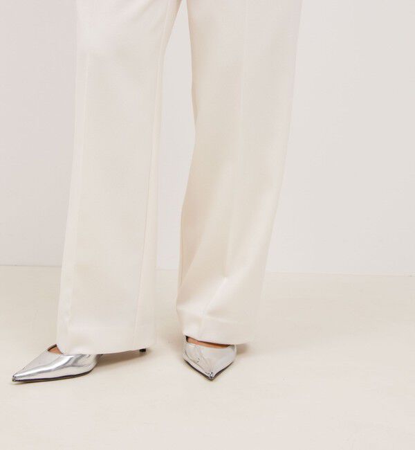 NOLLEY'S「ウォッシャブルウール調愛されイージーワイドパンツ」|その他|