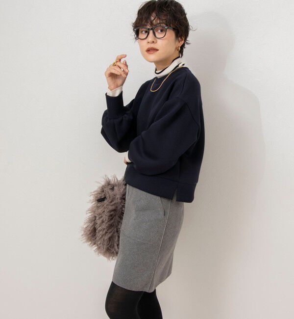 NOLLEY'S「ウォッシャブルリバーシブルミニスカート」|スカート|