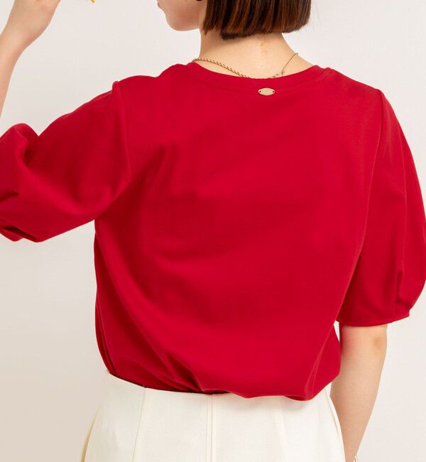 NOLLEY'S「高機能 LA＋スムース5分袖プルオーバーカットソー」|Tシャツ・カットソー|