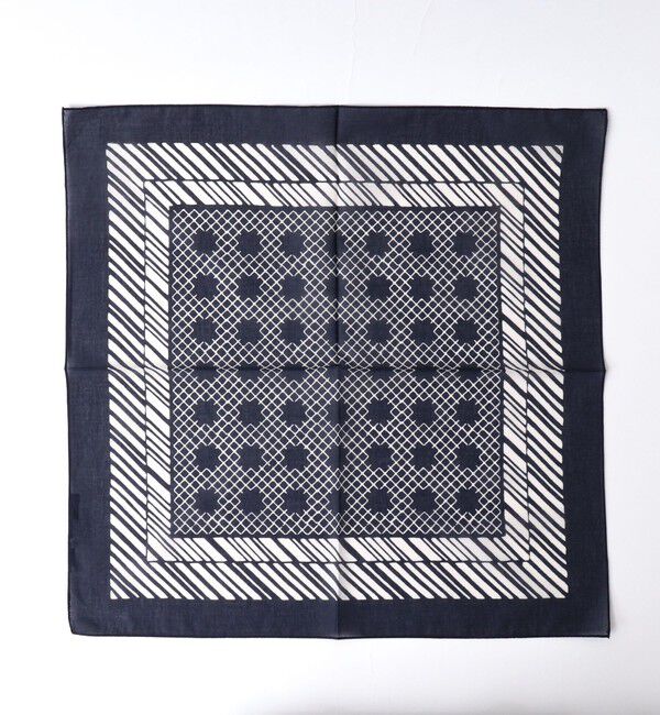 NOLLEY'S goodman「EMME EFFE センタードットプリントバンダナスカーフ」|バンダナ・スカーフ|