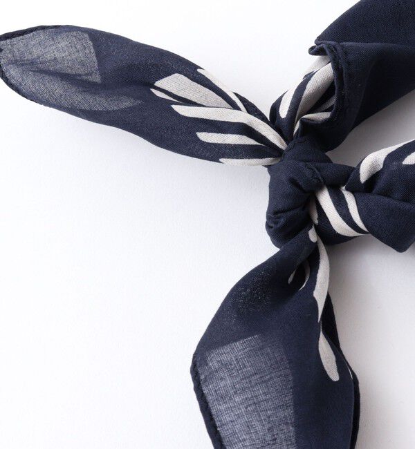 NOLLEY'S goodman「EMME EFFE センタードットプリントバンダナスカーフ」|バンダナ・スカーフ|