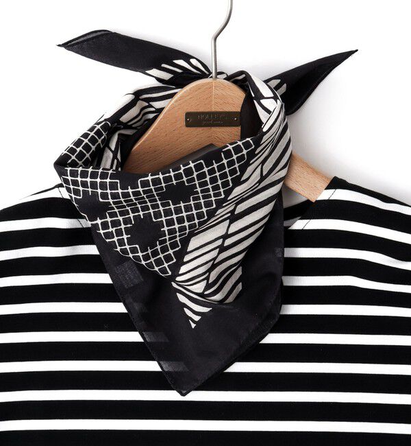 NOLLEY'S goodman「EMME EFFE センタードットプリントバンダナスカーフ」|バンダナ・スカーフ|