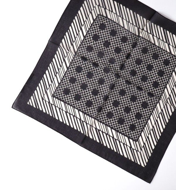 NOLLEY'S goodman「EMME EFFE センタードットプリントバンダナスカーフ」|バンダナ・スカーフ|