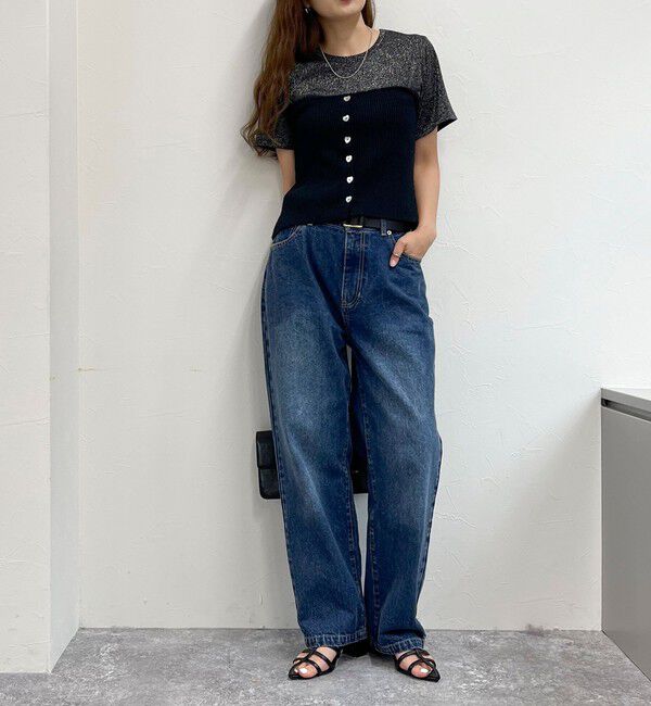 fredy emue「ハート釦ニットビスチェ」|ニット・セーター|