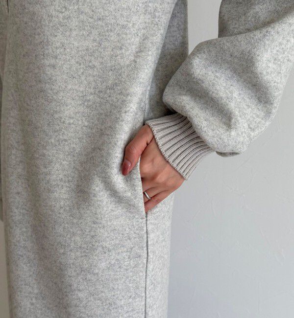 fredy emue「ソフトニットメルトンワンピース」|ワンピース|