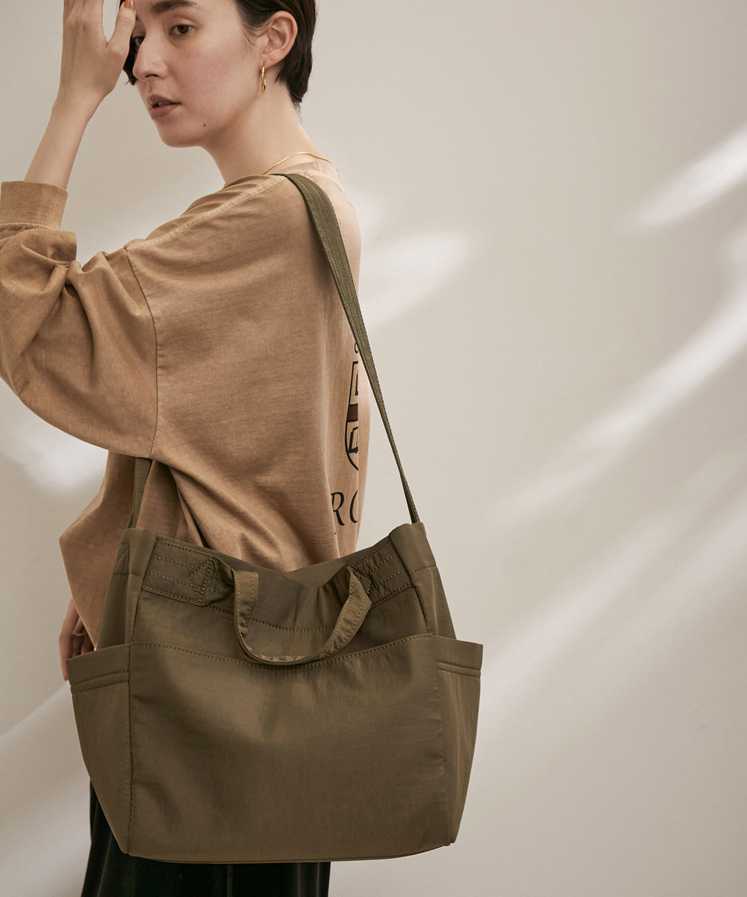 SALON adam et rope'「【WEB限定】[ユニセックスで使える・撥水加工]ナイロンマルチウェイトート+保冷バッグセット」|トートバッグ|