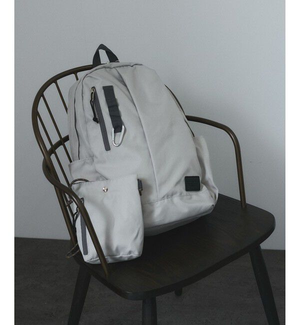 SALON adam et rope'「【WEB限定】[ショルダーバッグ付き・ユニセックスで使える・軽量・A4対応・大容量]バッグパック 4」|リュック|グレーサブ