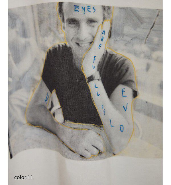 SALON adam et rope'「【Jim Goldberg for SALON】フォトプリントTEE」|Tシャツ・カットソー|