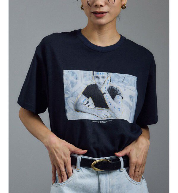 SALON adam et rope'「【Jim Goldberg for SALON】フォトプリントTEE」|Tシャツ・カットソー|グレー(07)