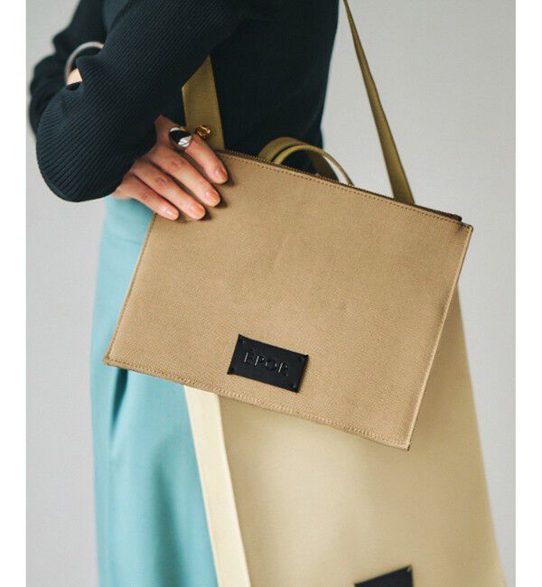 ROPE「【E'POR】GADGET TABLET CASE」|ポーチ|ベージュ(27)