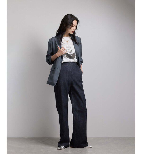 ROPE「シアージャケット/セットアップ対応」|テーラードジャケット|