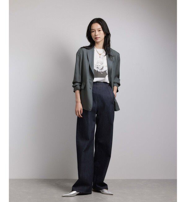 ROPE「シアージャケット/セットアップ対応」|テーラードジャケット|