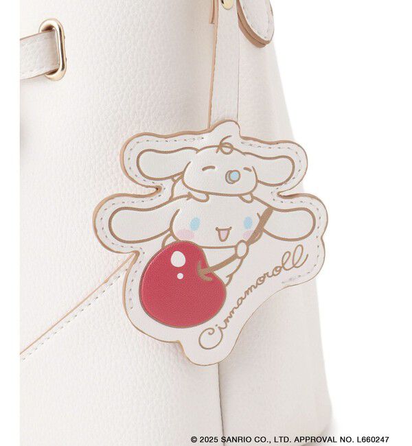 VIS「【シナモロール】VIS別注ハートカットバッグ(スモール)」|ショルダー・メッセンジャー|