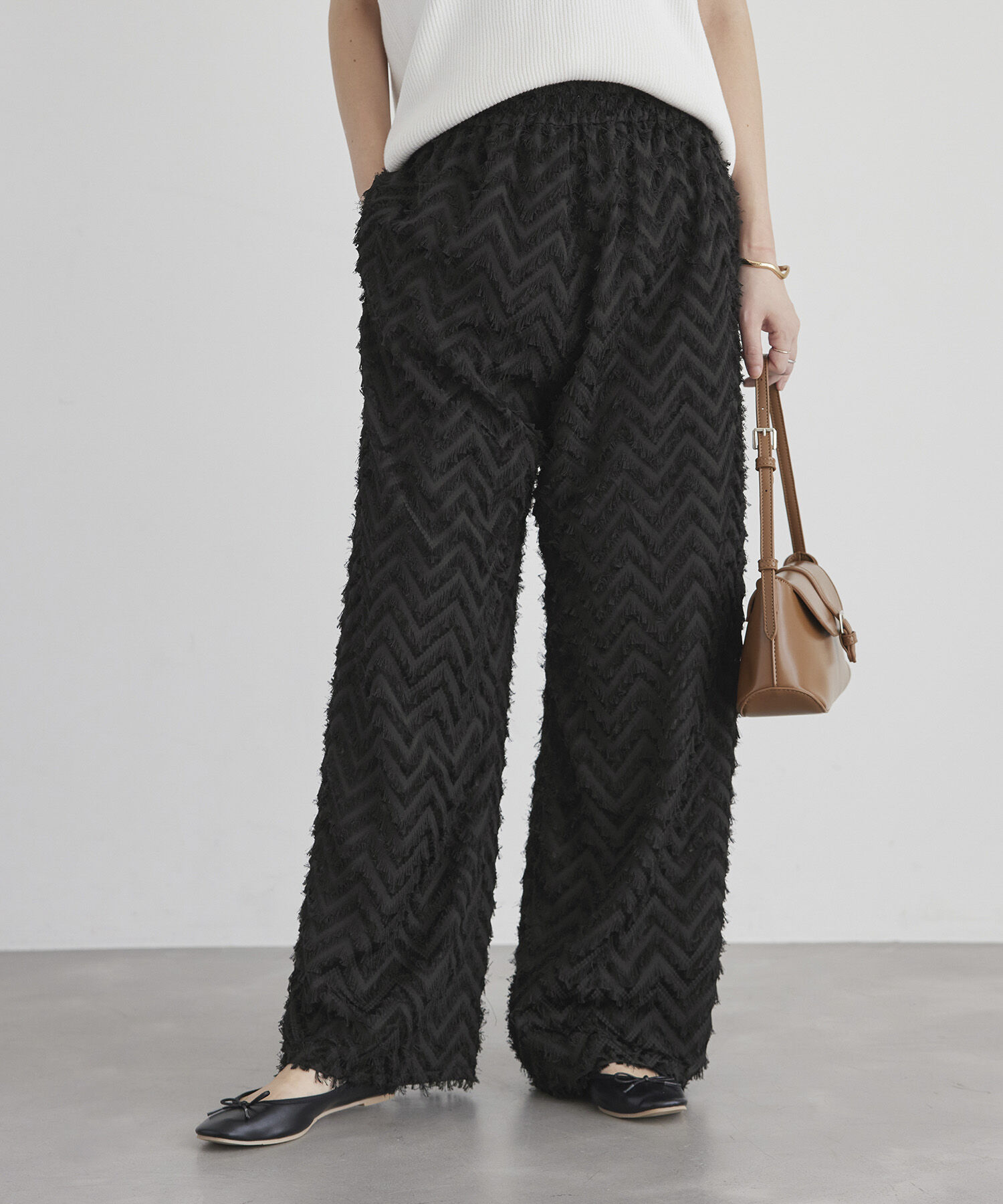 ROPE' PICNIC R「フリンジジャガードパンツ」|その他|