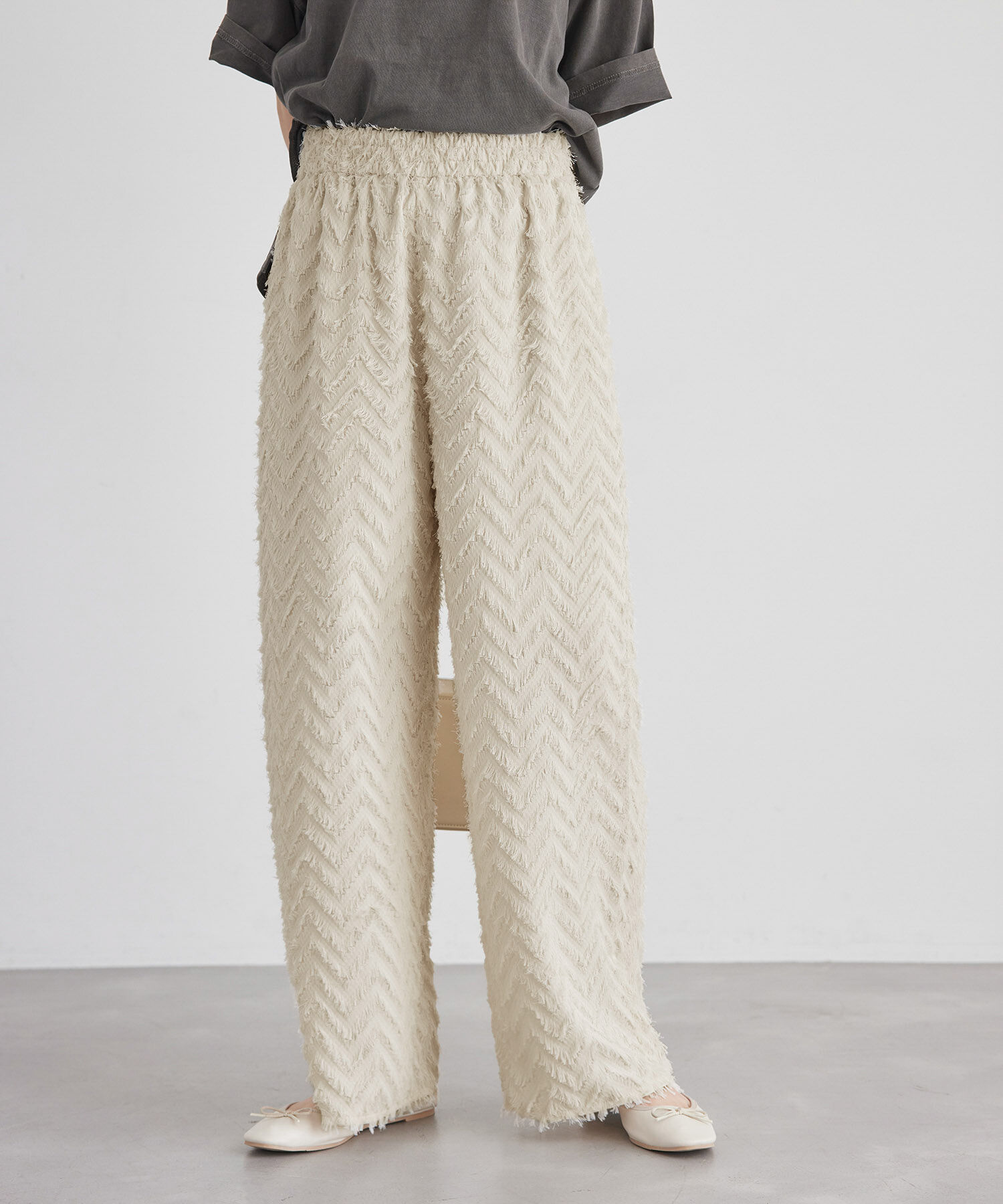ROPE' PICNIC R「フリンジジャガードパンツ」|その他|